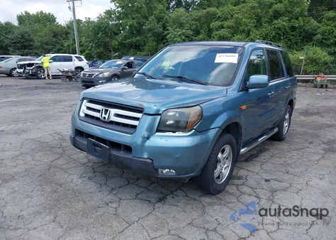 2007 Honda Pilot Ex из США, поврежденный, VIN 5FNYF28487B011411